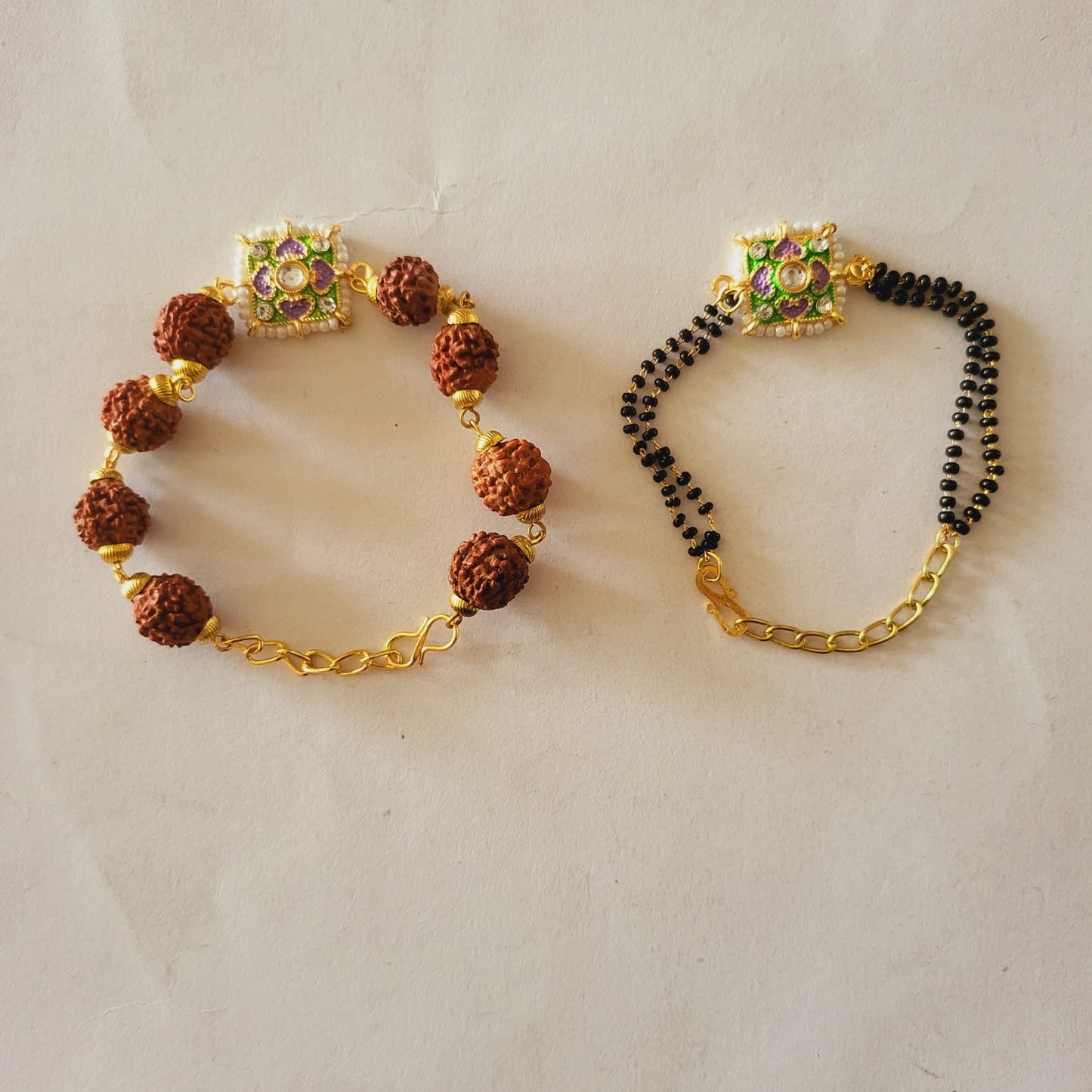 Couple Bracelet Rakhi - Set of 2