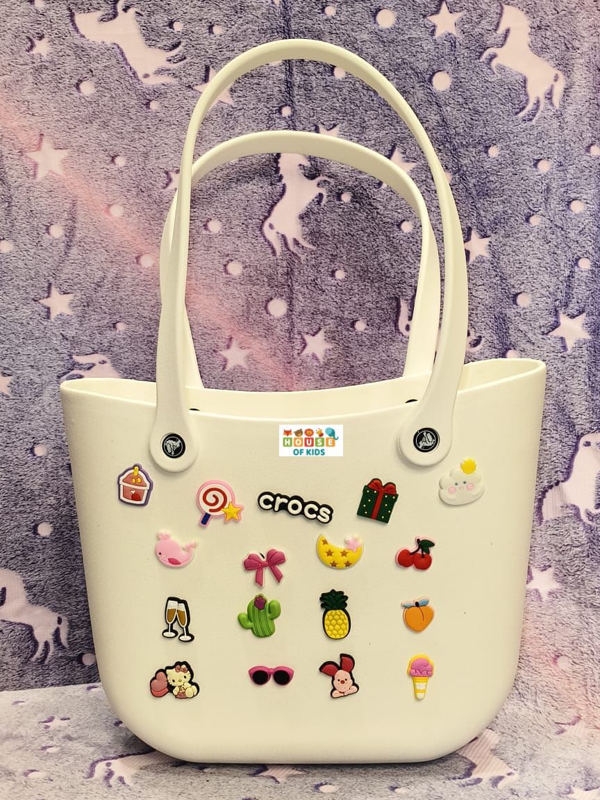 HOK SILICON CROCS BEACH BAGS