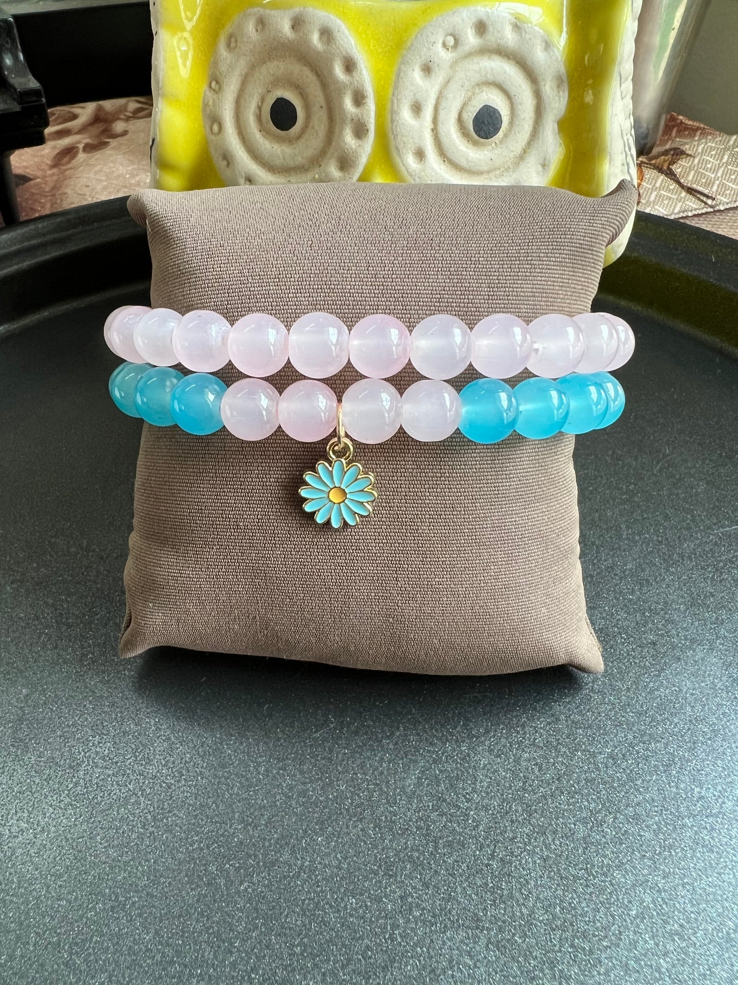 Stack Bracelet Included Flower Charm