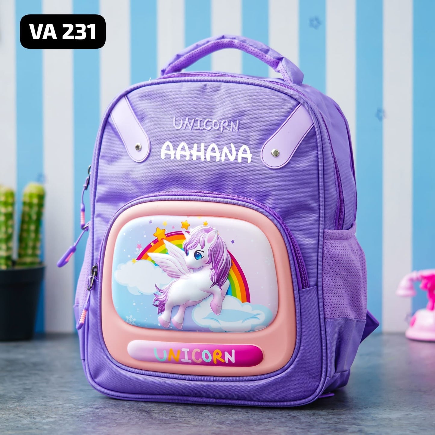 Personalised Bag with name - Dino, Unicorn, Space