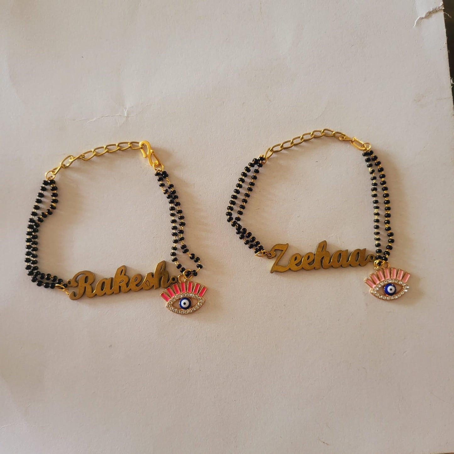 Personalised hand mangalsutra - Rakhi Bracelet