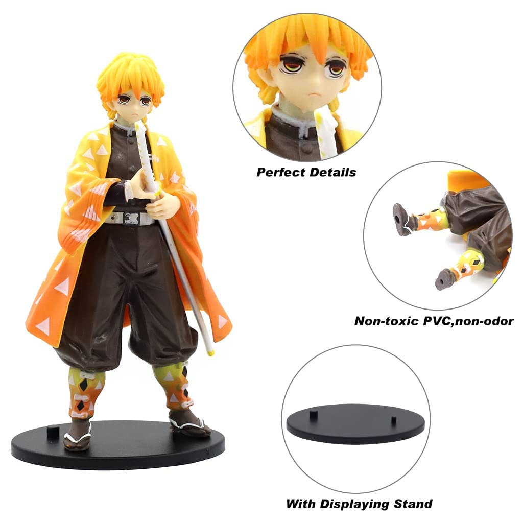 HOK Demon Slayer Zenitsu Agatsuma Action Figure 15 cm