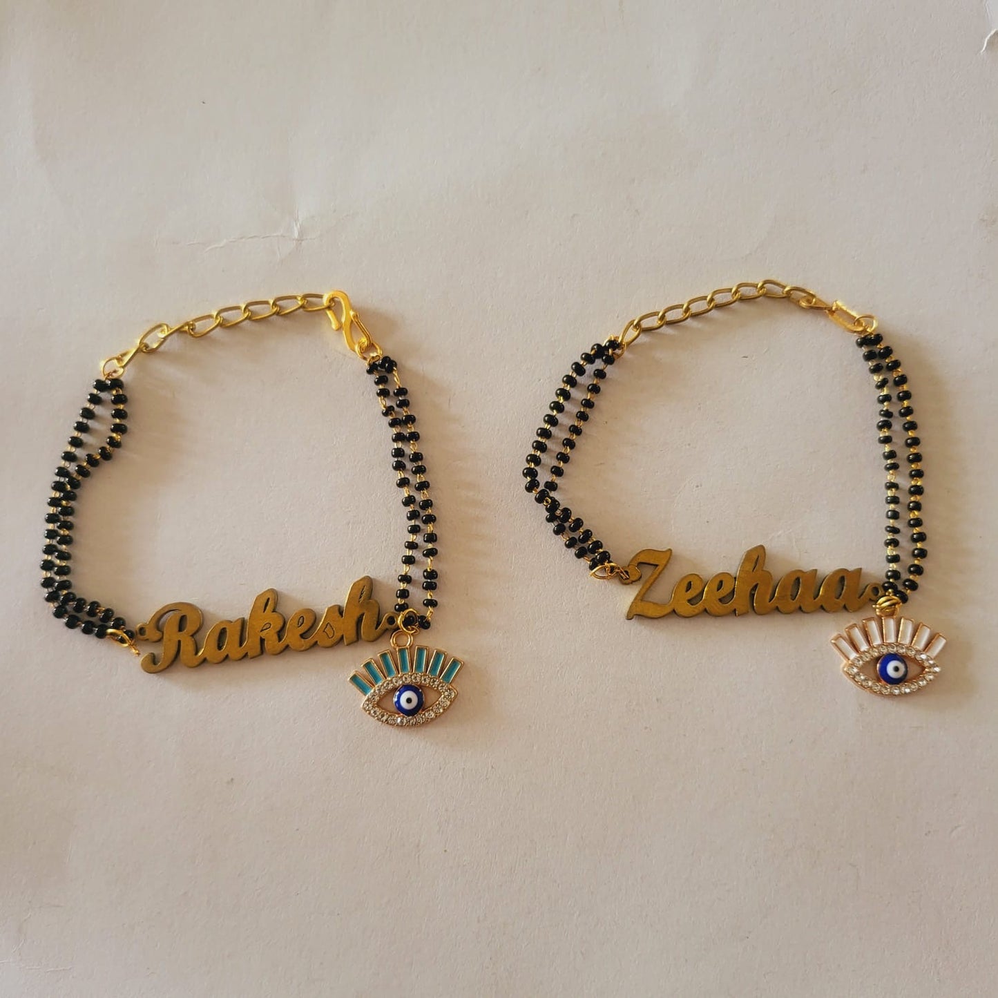 Personalised hand mangalsutra - Rakhi Bracelet