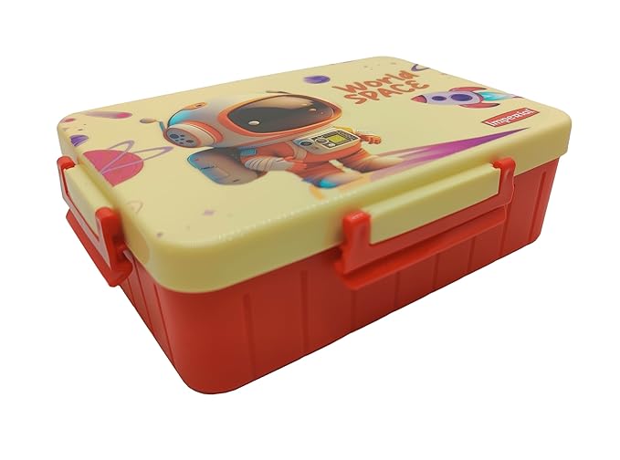 Kids Divine Big Stainless Steel Lunch Box with steel Veggie Box- 1600 ml