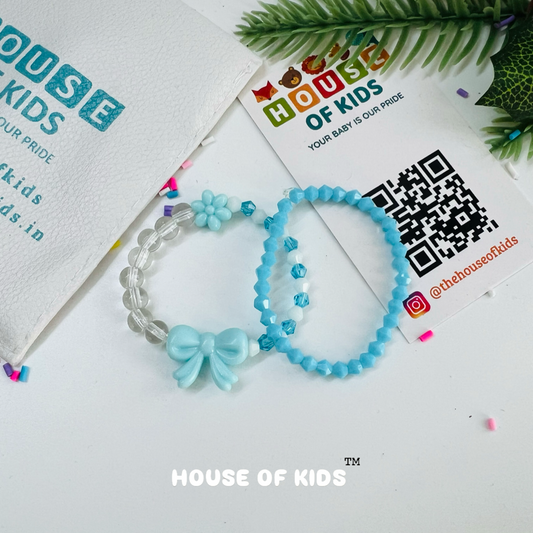 HOK Girls Frozen Theme Bracelet - Set of 2 pcs