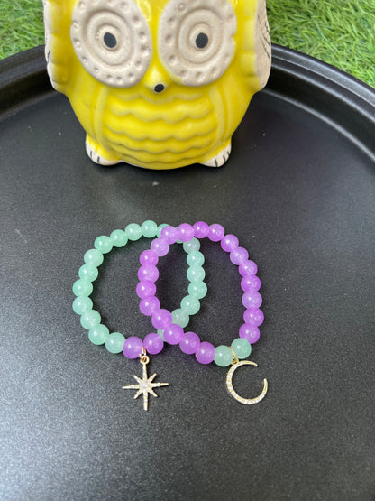HOK Stack Bracelets with Charm
