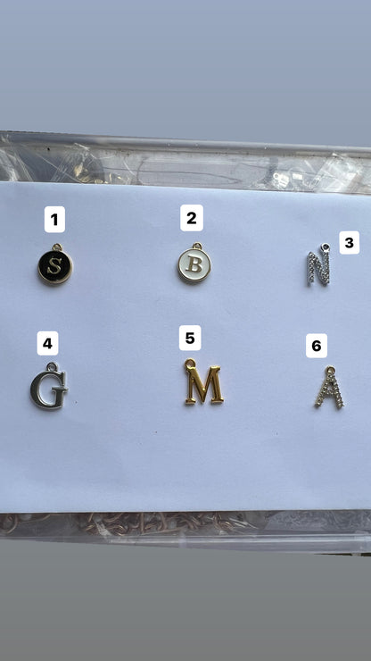 Alphabet Charms