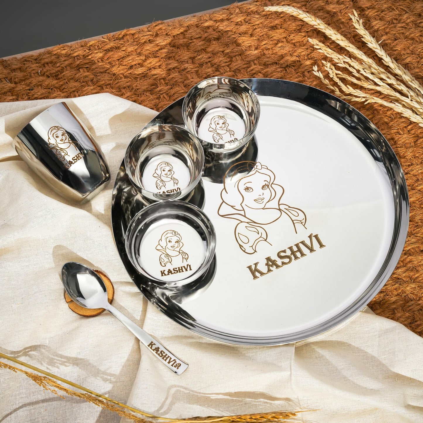 Personalised Dinner Set - 6 pcs