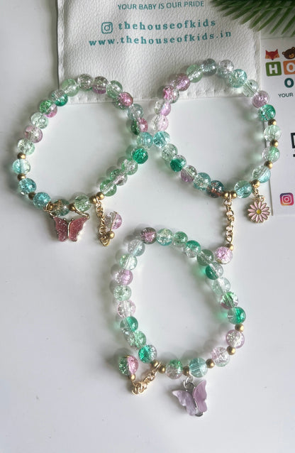 Cracker Beads Bracelet with latkan
