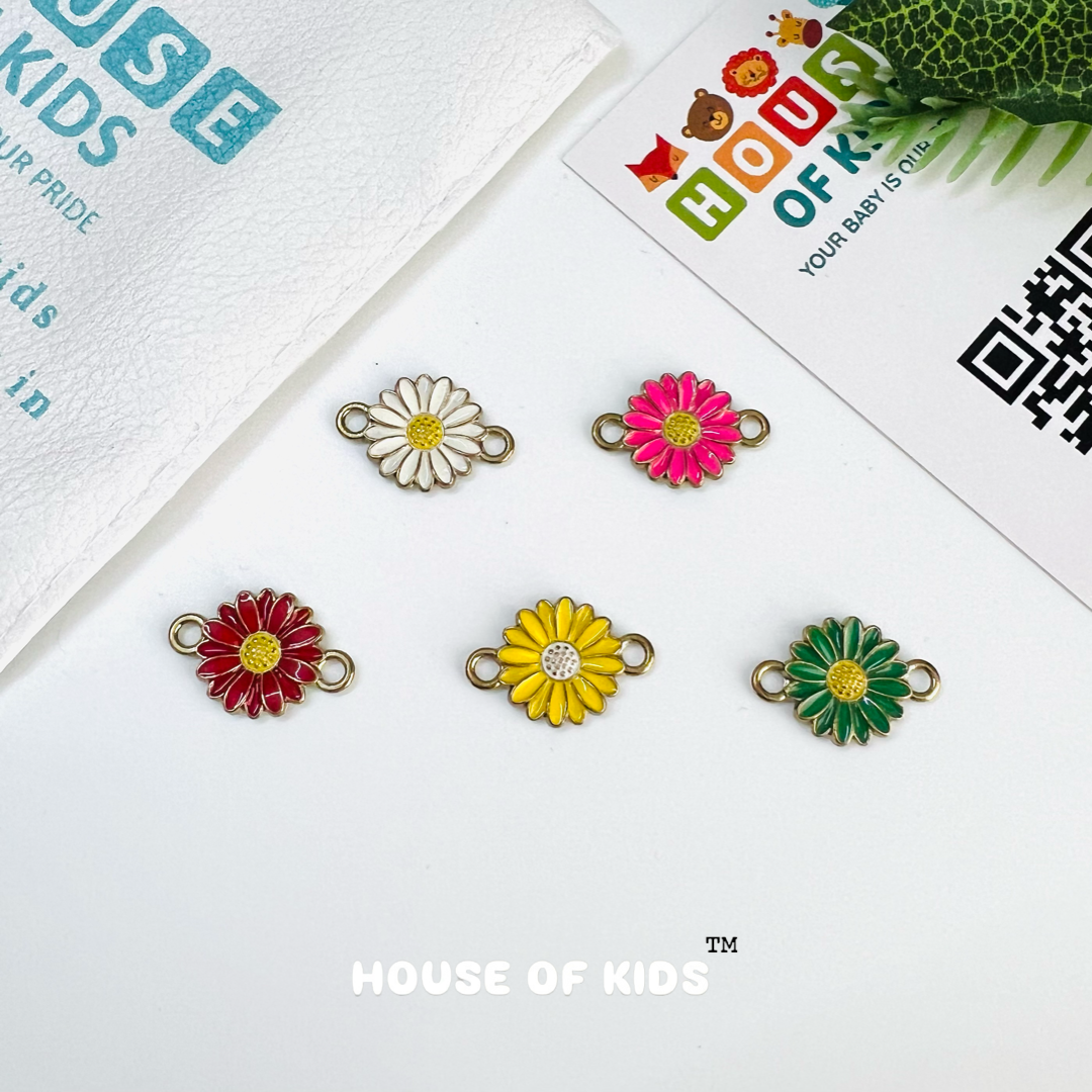 HOK Small Flower Charm - Get with Lobster Lock - 5 Colours