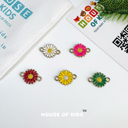 HOK Small Flower Charm - Get with Lobster Lock - 5 Colours