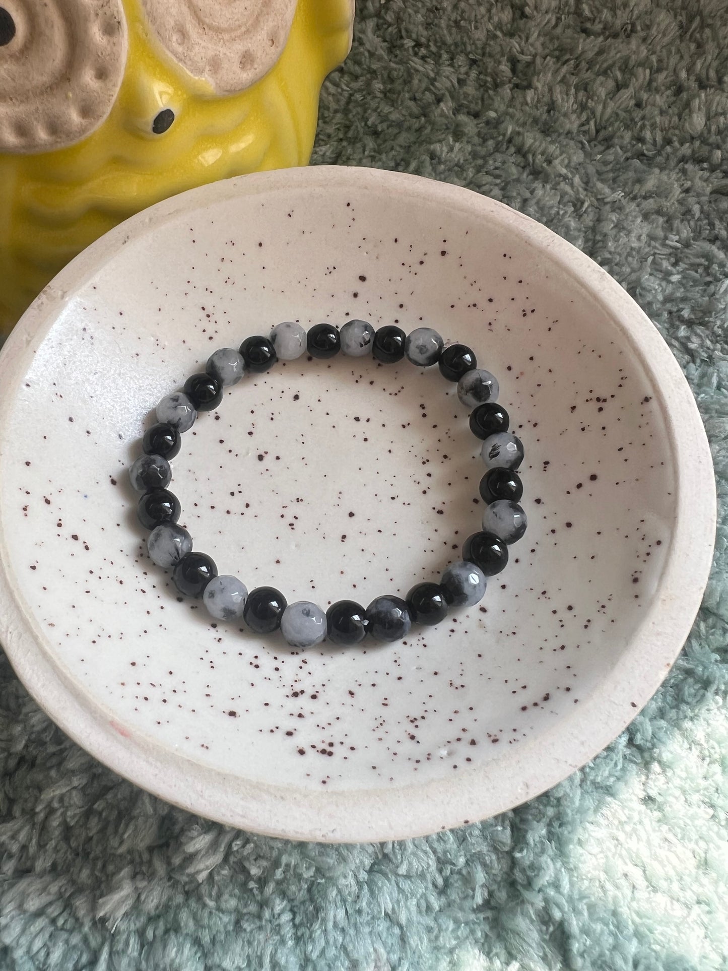 HOK Glass Beads Bracelet - 6mm