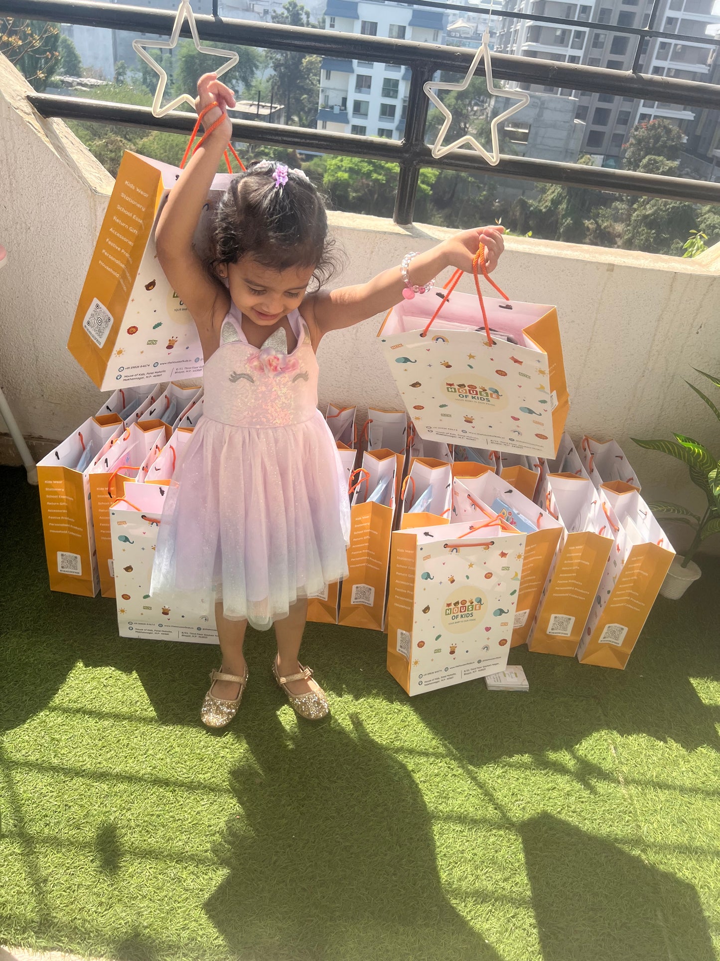 HOK Baby is All Set to Share Happiness on Her Birthday! - Return Gifts