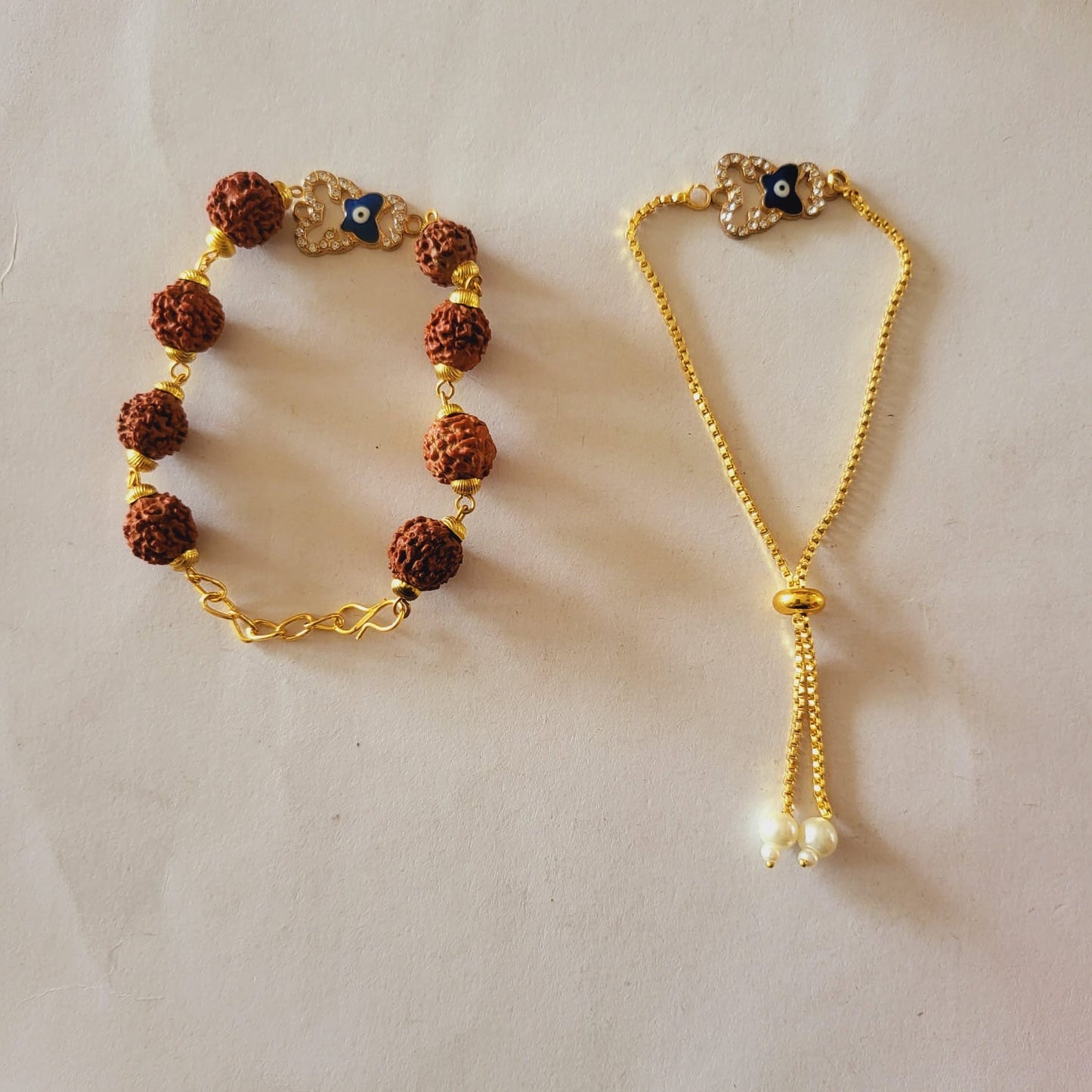 Couple Bracelet Rakhi - Set of 2