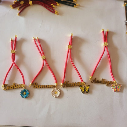 HOK Personalised Name Rakhi Bracelet with your favourite cartoon