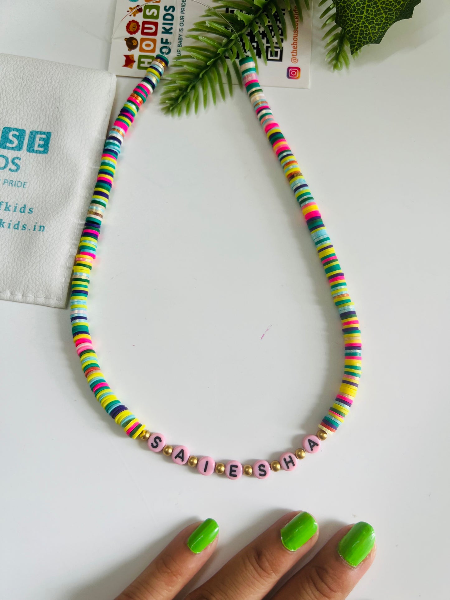 HOK Personalised Name Necklace and Bracelet Combo