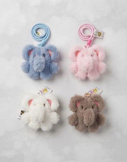 Cute Plush Elephant Bag Charm