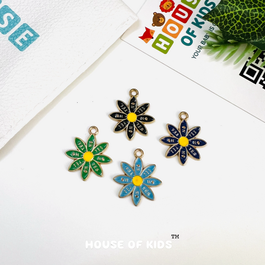 HOK Yes No Flower Charm