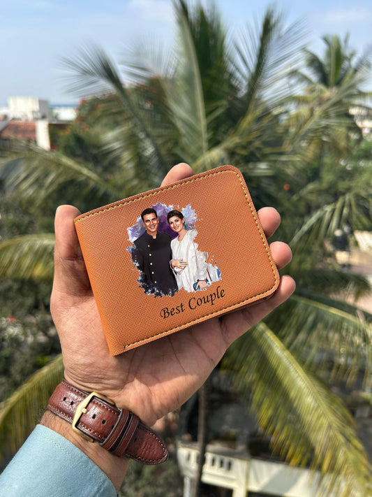 Personalised Photo Print Men Wallet - Father’s Day Special