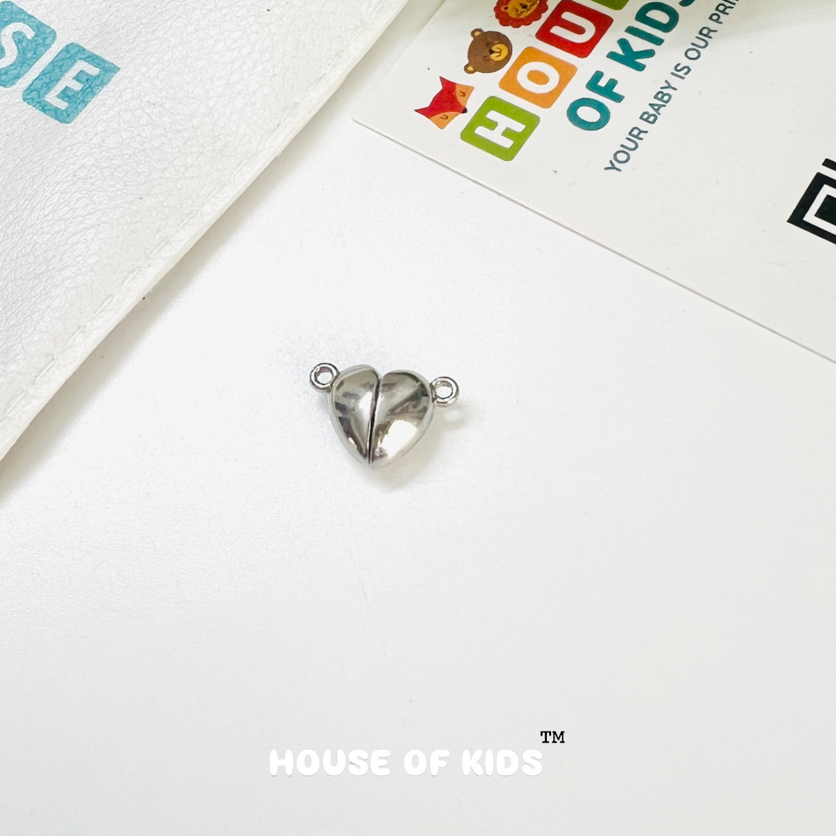 HOK Magnet Silver Heart Charm