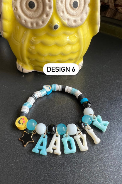 Personalised Name Bracelet for Kids - Enter Name in Textbox below Size Selection for Personalisation!