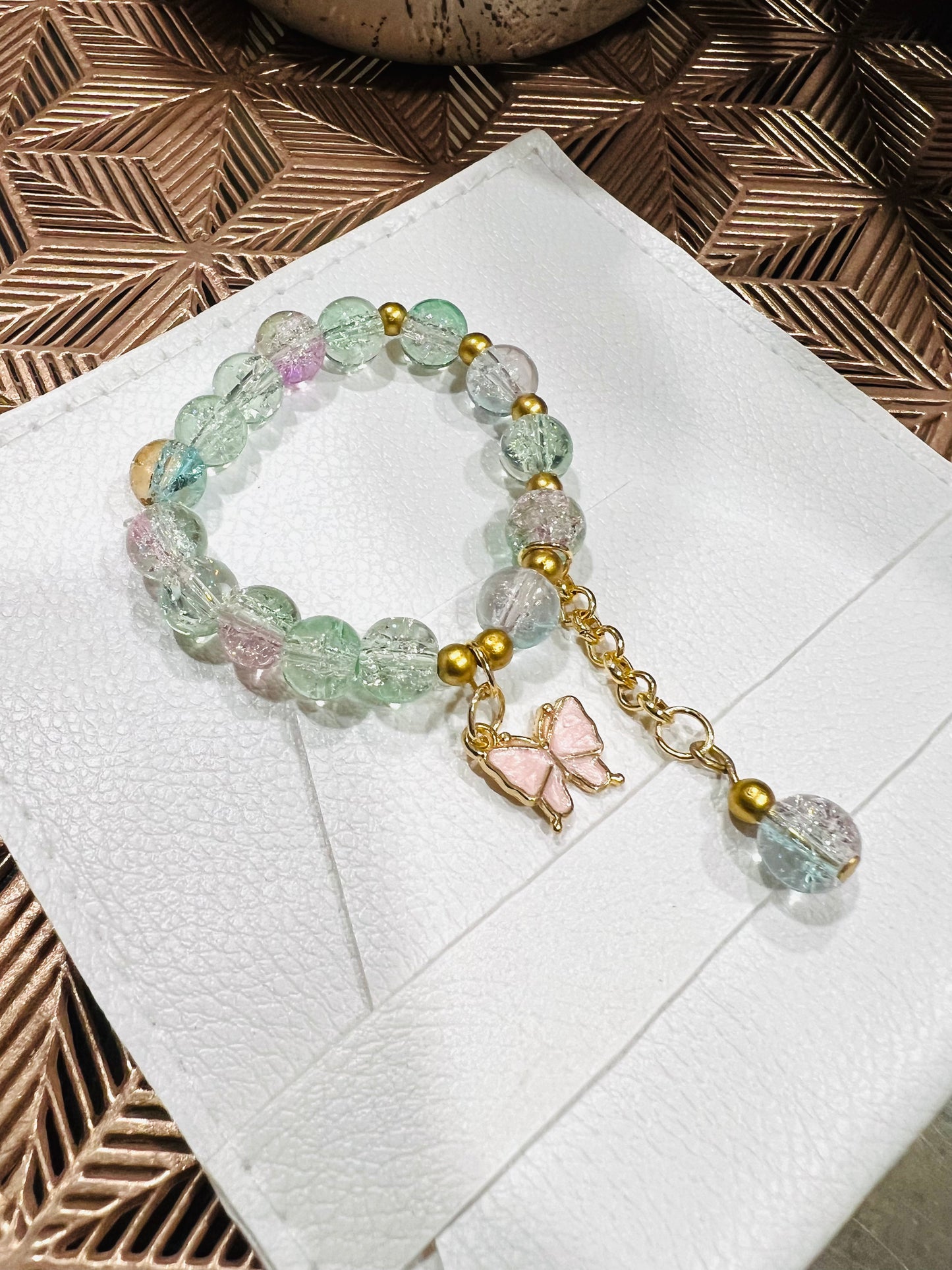 Cracker Beads Bracelet with latkan