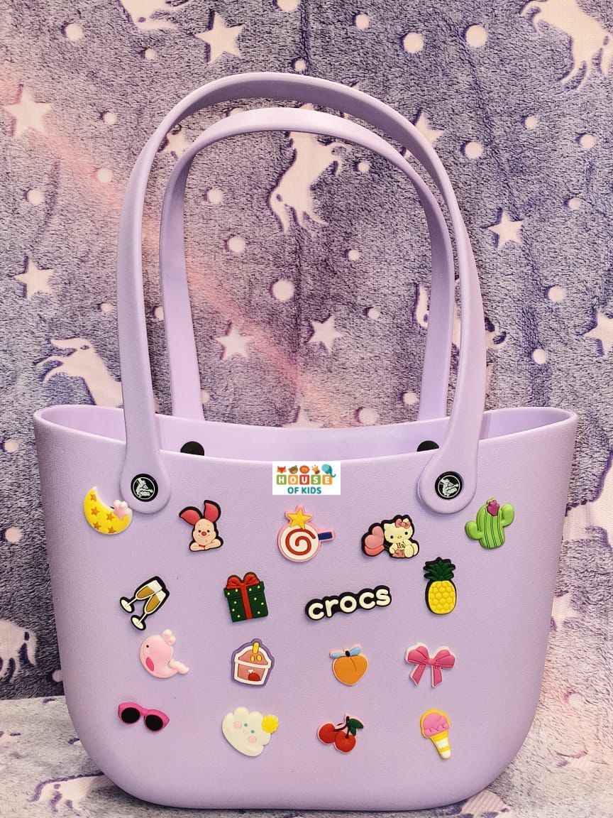 HOK SILICON CROCS BEACH BAGS