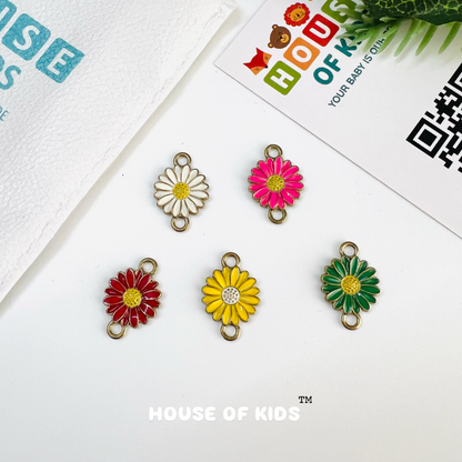HOK Small Flower Charm - Get with Lobster Lock - 5 Colours