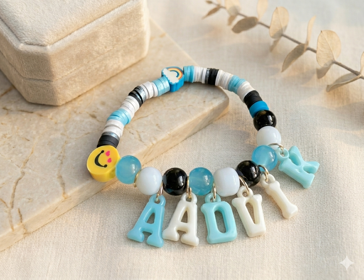 HOK Personalised Name Bracelet for Boys