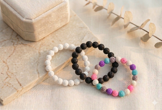HOK Lava Beads Bracelet - Available in 3 colors