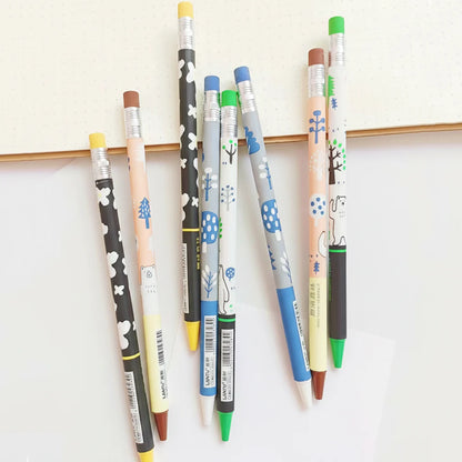 HOK 0.7mm Forest Friends Mechanical Pencil | Cute, Smooth & Refillable