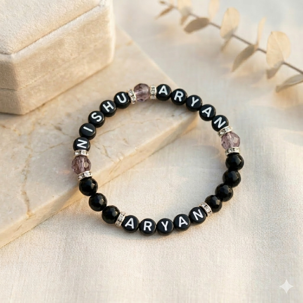 HOK Personalised Kid's Name Bracelet for Mommy's