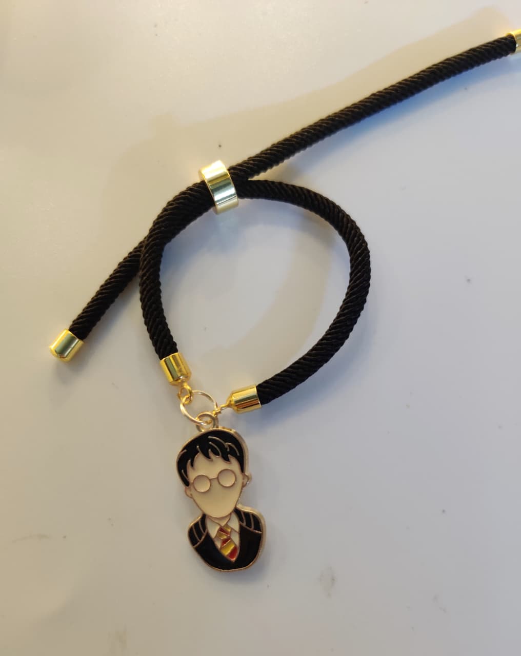 Adjustable Thread Rakhi Bracelet | Choose Your Charm | Single Piece