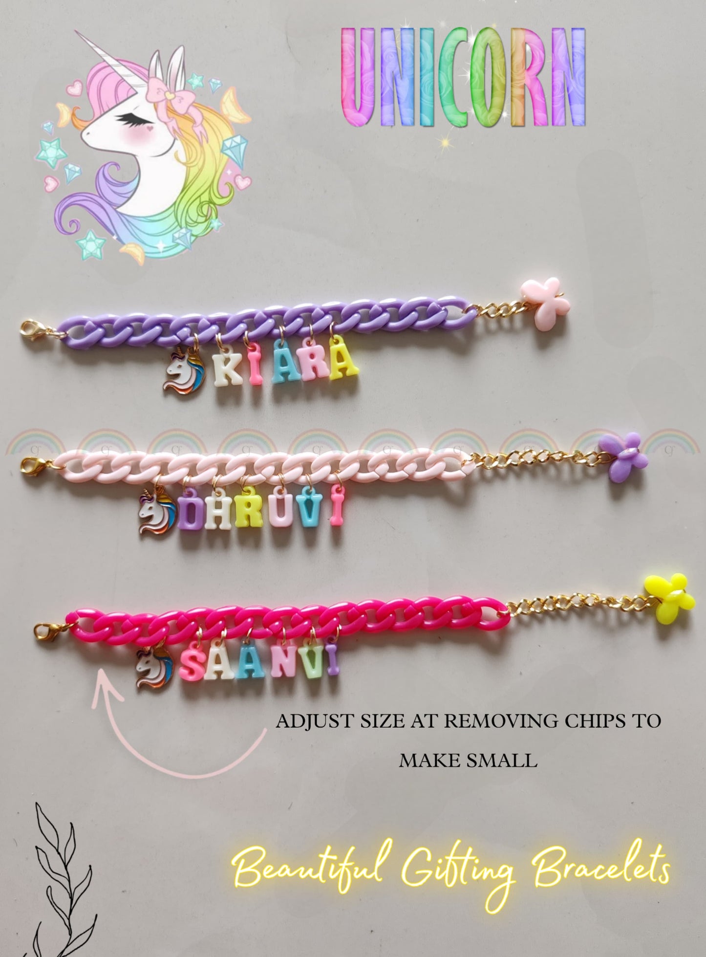 HOK Swaggy Cute Girls Personalized Bracelet