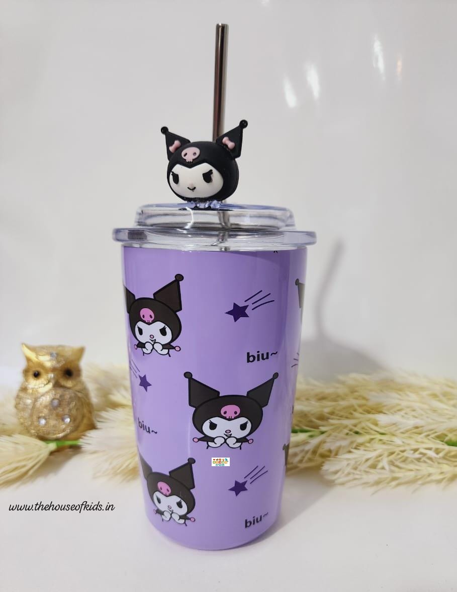 HOK Stainless Steel Senrio/Kitty Sipper/Tumbler/Coffee Mug