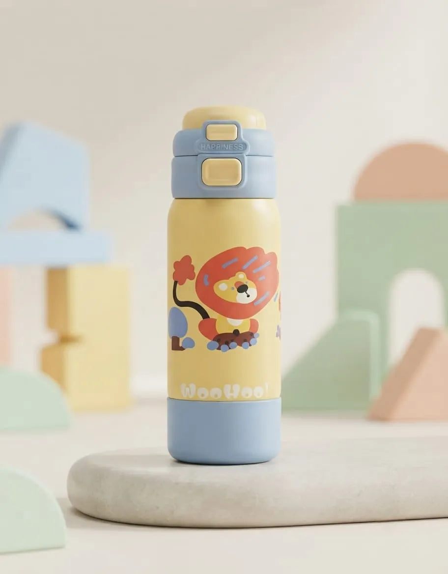 Kids Insulated Steel Bottle Lion