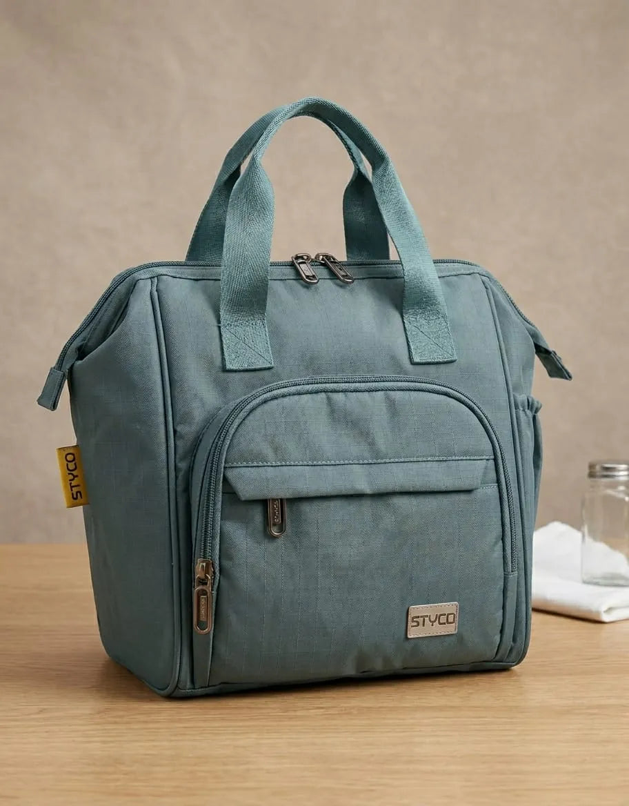 Large Capacity Diaper Bag for Moms with Multiple Pockets & Bottle Holders | Lunch Tote Bag
