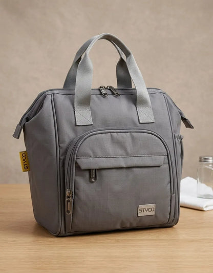 Large Capacity Diaper Bag for Moms with Multiple Pockets & Bottle Holders | Lunch Tote Bag