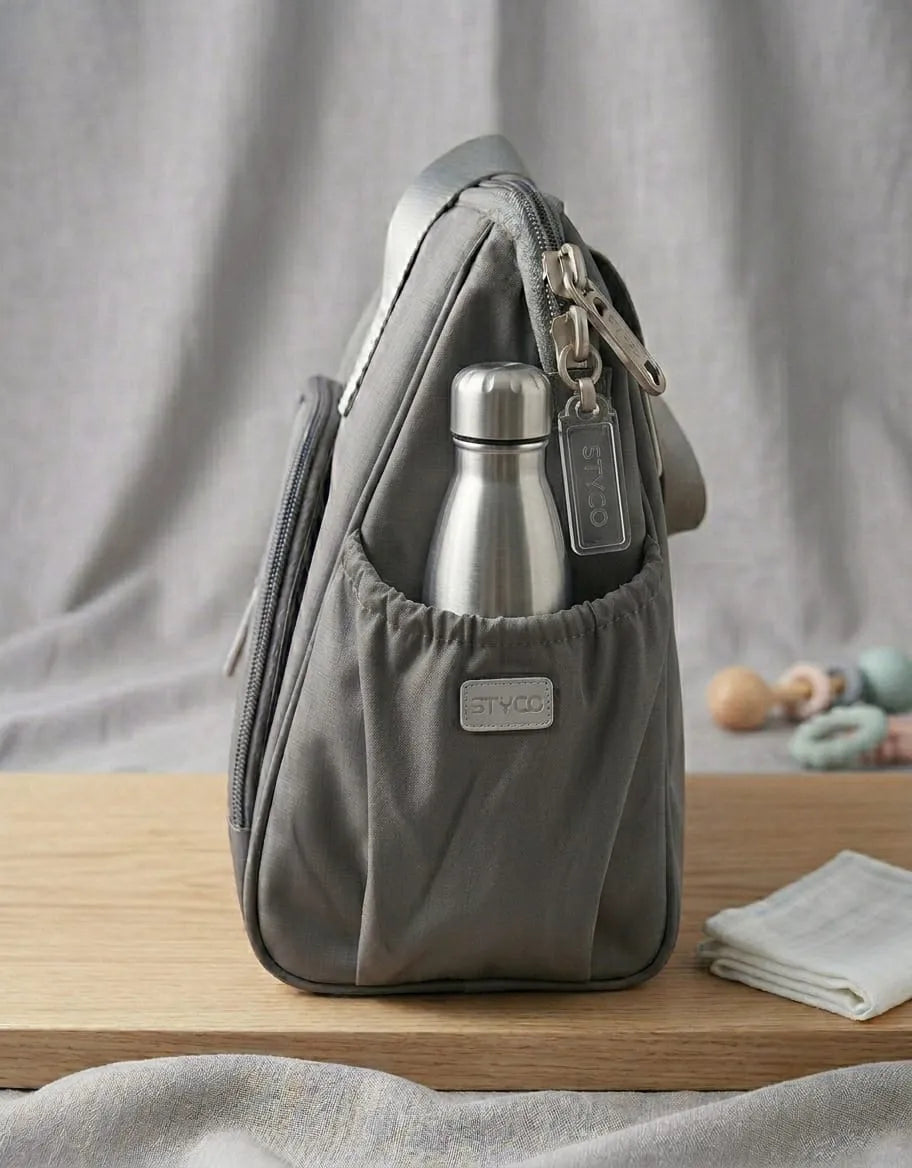 Large Capacity Diaper Bag for Moms with Multiple Pockets & Bottle Holders | Lunch Tote Bag