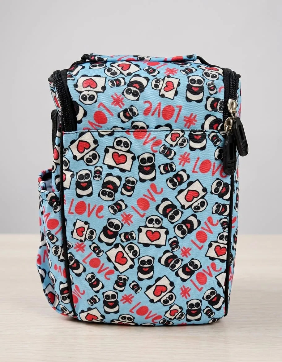 Kids Insulated Lunch Bag with Bottle Holder & Inner Pocket