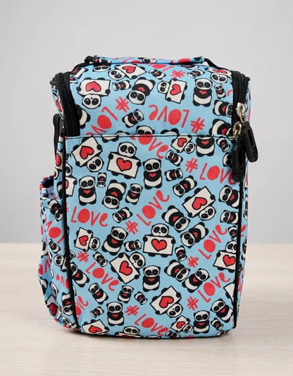 Kids Insulated Lunch Bag with Bottle Holder & Inner Pocket