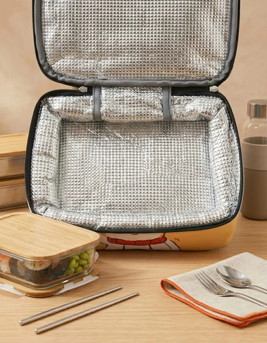Large Capacity Insulated Lunch Bag for Kids & Adults