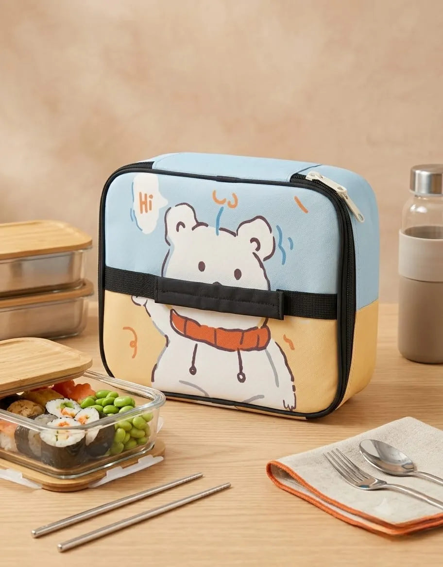 Large Capacity Insulated Lunch Bag for Kids & Adults