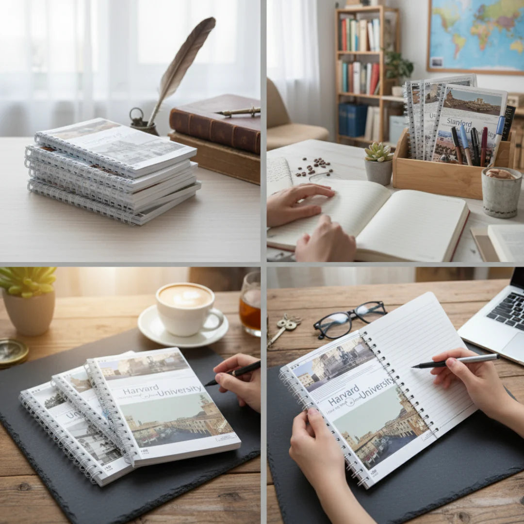 HOK University Theme Spiral Notebook