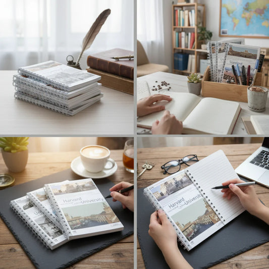 HOK University Theme Spiral Notebook