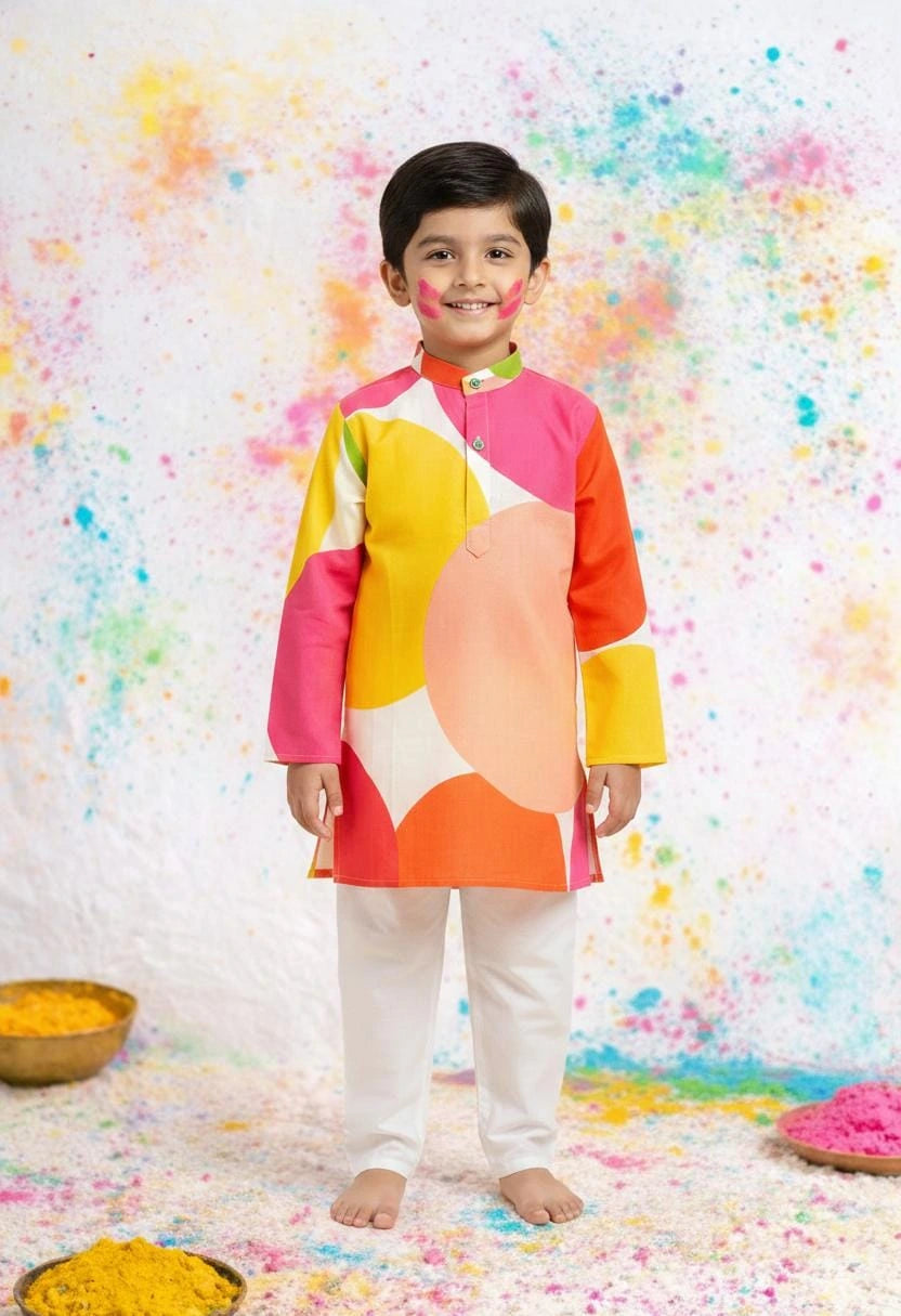 Boys cotton kurta pajama