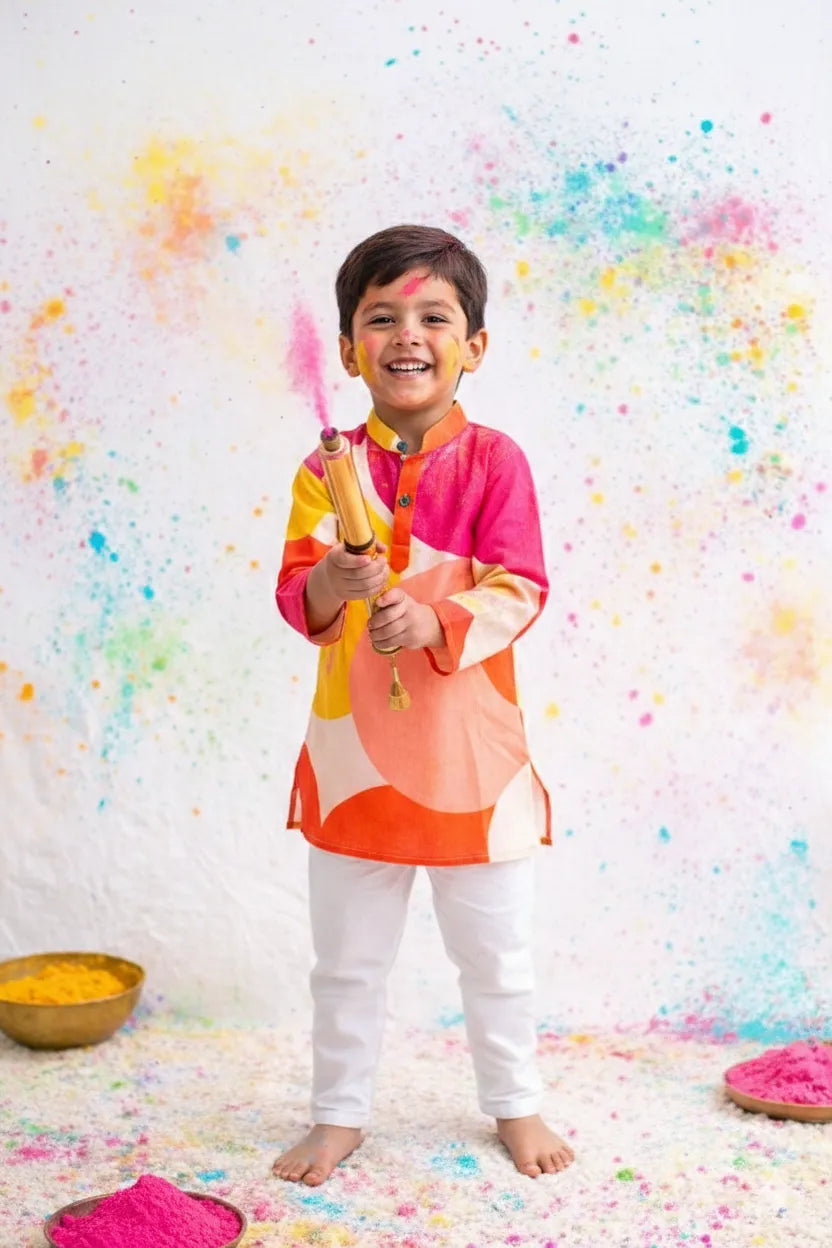 Boys traditional cotton kurta pajama 