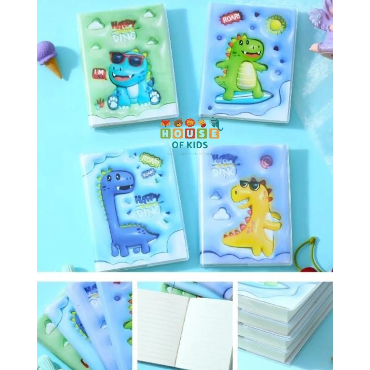 Unicorn/Dino 3D Print Diary- 1pc