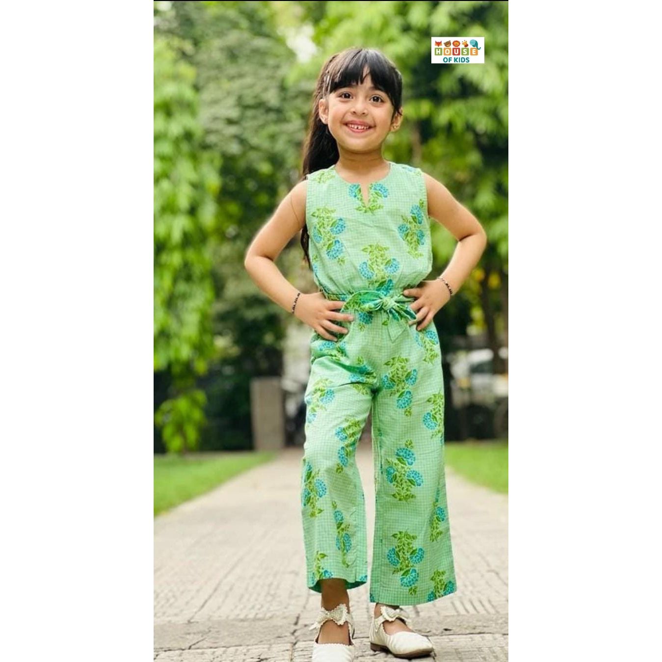 Girls Summer Peppy Jumpsuit