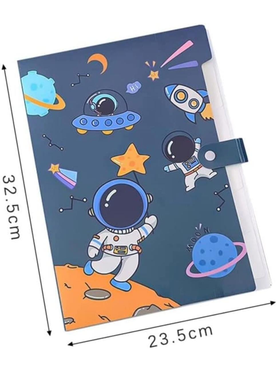 Space Theme File Folder for Kids | Certificates Pouch Holder | Kids Folder | Return Gifts Folder for Kids